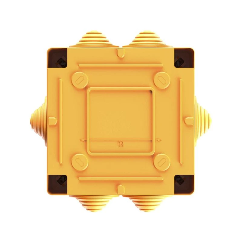 Коробка ответвительная FS 100х100х50мм IP55 4п 450В 6А 4кв.мм с кабельными вводами и клеммниками пластик. DKC FSB11404 4