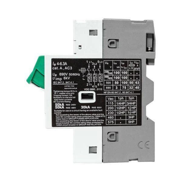 Выключатель автоматический для защиты двигателя АПД-32 4-6.3А EKF apd-me-6.3 8