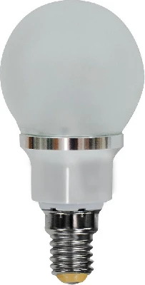 Лампа светодиодная, 6LED(3.5W) 230V E14 4000K матовая, LB-40 25324