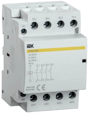 Контактор модульный КМ25-40М AC/DC KARAT IEK MKK21-25-40