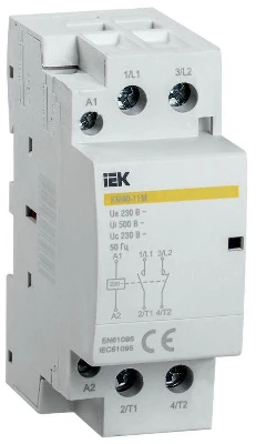 Контактор модульный КМ40-11М AC KARAT IEK MKK11-40-11
