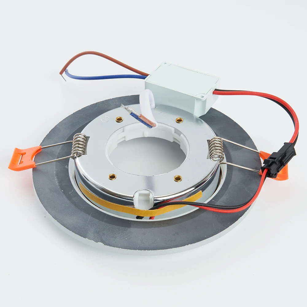 Светильник встраиваемый с белой LED подсветкой Feron CD5023 потолочный GX53 без лампы, матовый 40522 7