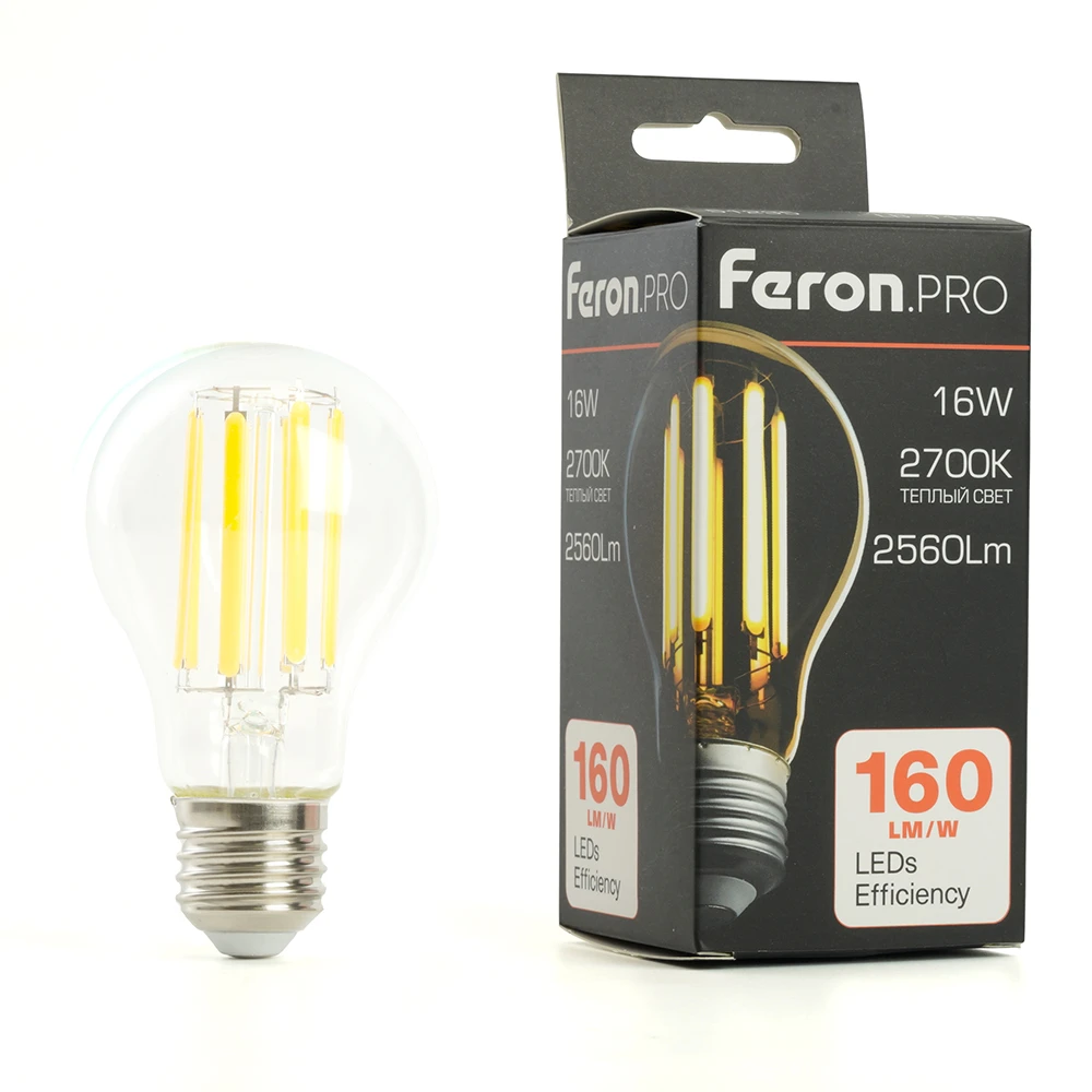 Лампа светодиодная Feron.PRO LB-1116 Шар E27 16W 175-265V 2700K 51235 9