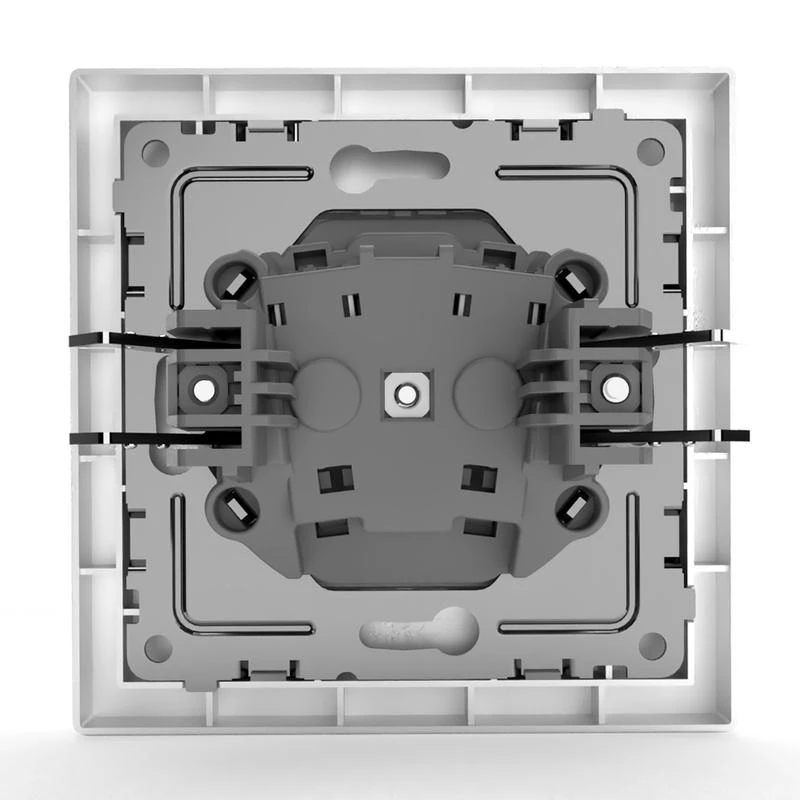 Розетка 1-м СП Pixel 16А IP20 без заземл. в сборе бел. TOKOV ELECTRIC TKE-PX-R1F-C01 4