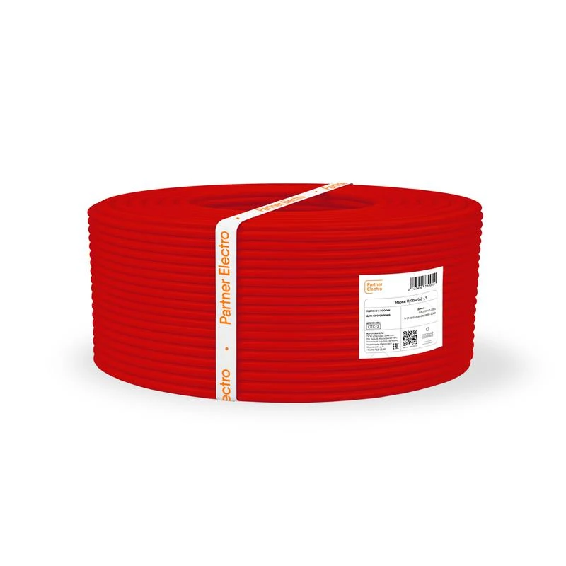 Провод ПуГВнг(А)-LS 1х6 450/750В К (уп.100м) ПАРТНЕР ЭЛЕКТРО ЦБ-00020707 1