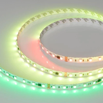 Лента светодиодная SPI-B60-10mm 24V RGB-PX6-RAM 15Вт/м IP20 5060 бегущий огонь (уп.5м) Arlight 033447