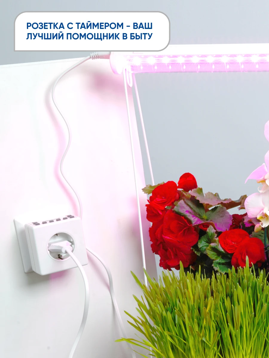 Розетка с таймером Feron TM21 недельная электронная мощность 3500W/16A 23215 3