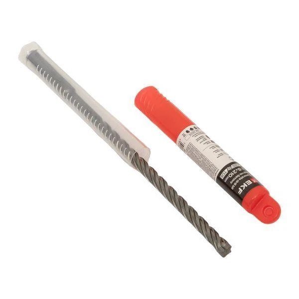 Бур по бетону SDS-plus 8х210 мм (4 резца) Professional EKF db-8-210-4x4-ue 7