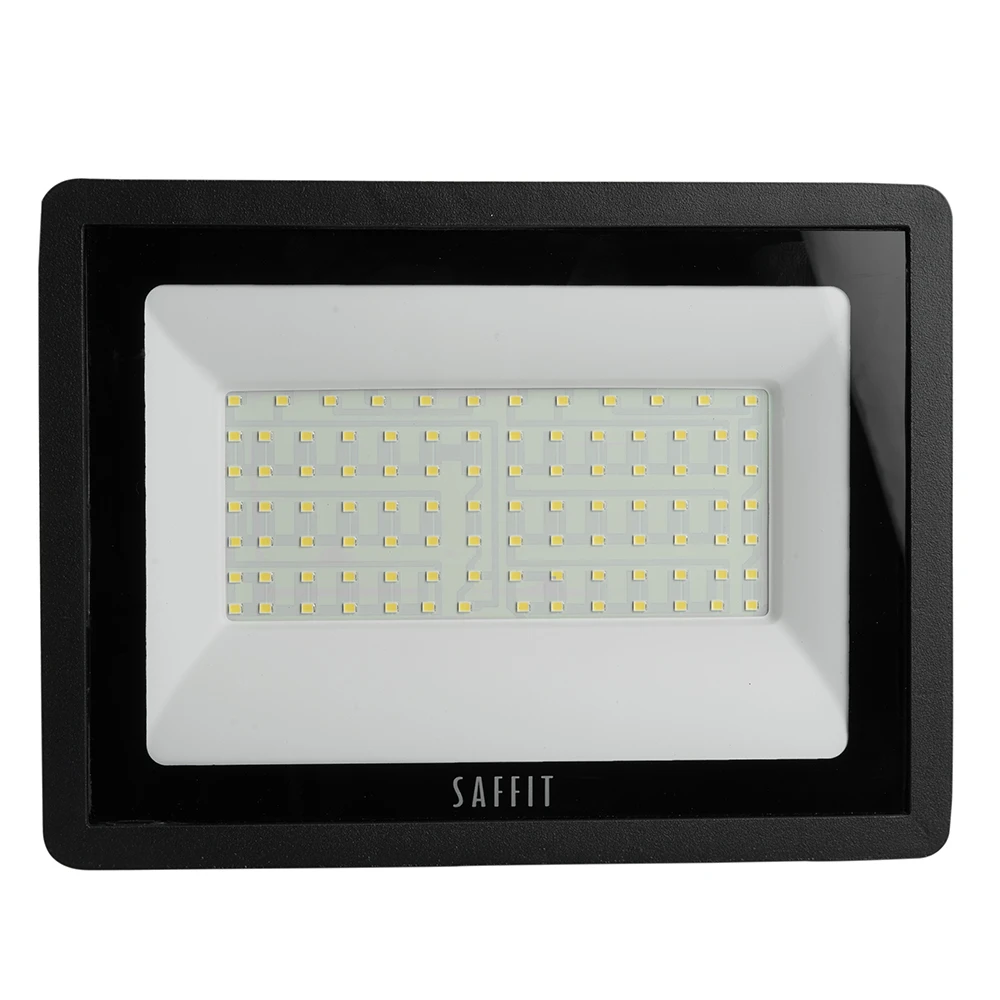 Светодиодный прожектор SAFFIT SFL90-100 IP65 100W 6400K черный 55068 2