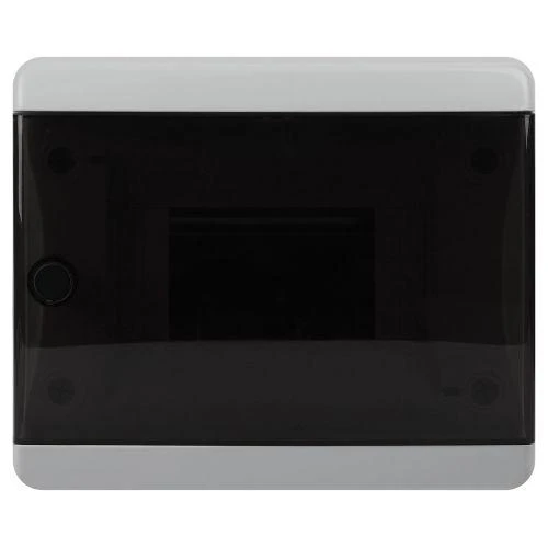 Корпус навесной ЩРН-П-6 ЭРА COMFORT IP41 прозр. крышка пластик. бел. ЭРА Б0067468 2