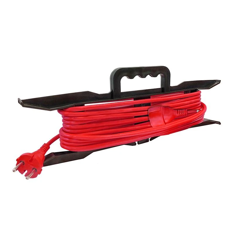 Удлинитель-шнур на рамке 1х50м без заземл. 16А IP44 3.5кВт КГ 2х1.5 АРКТИК морозостойкий DOMTOK 2598 2