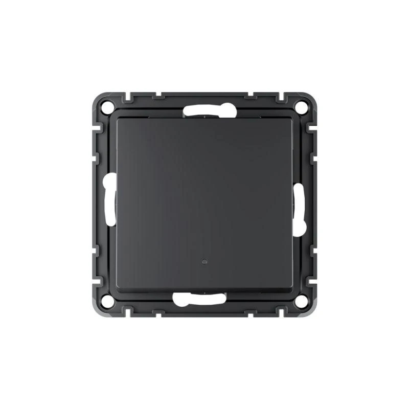Выключатель 1-кл. AtlasDesign Smart 10А (сх. 1) L+N с подсветкой Zigbee механизм карбон SE ATN001013Z 8