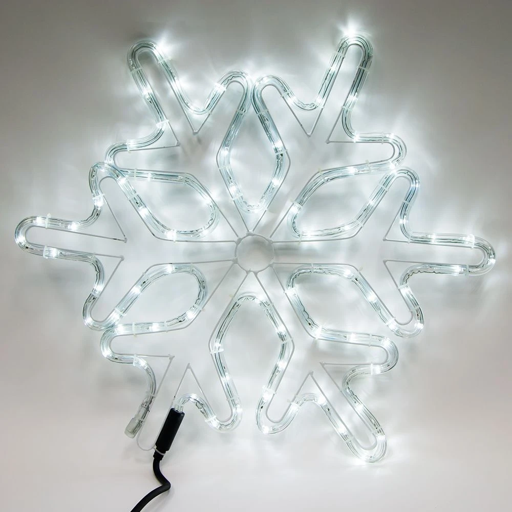 Световая фигура 230V, дюралайт 14 м 24 LED/м (белый), шнур 1,6м IP44, 54*54 см, LT066 26955 1