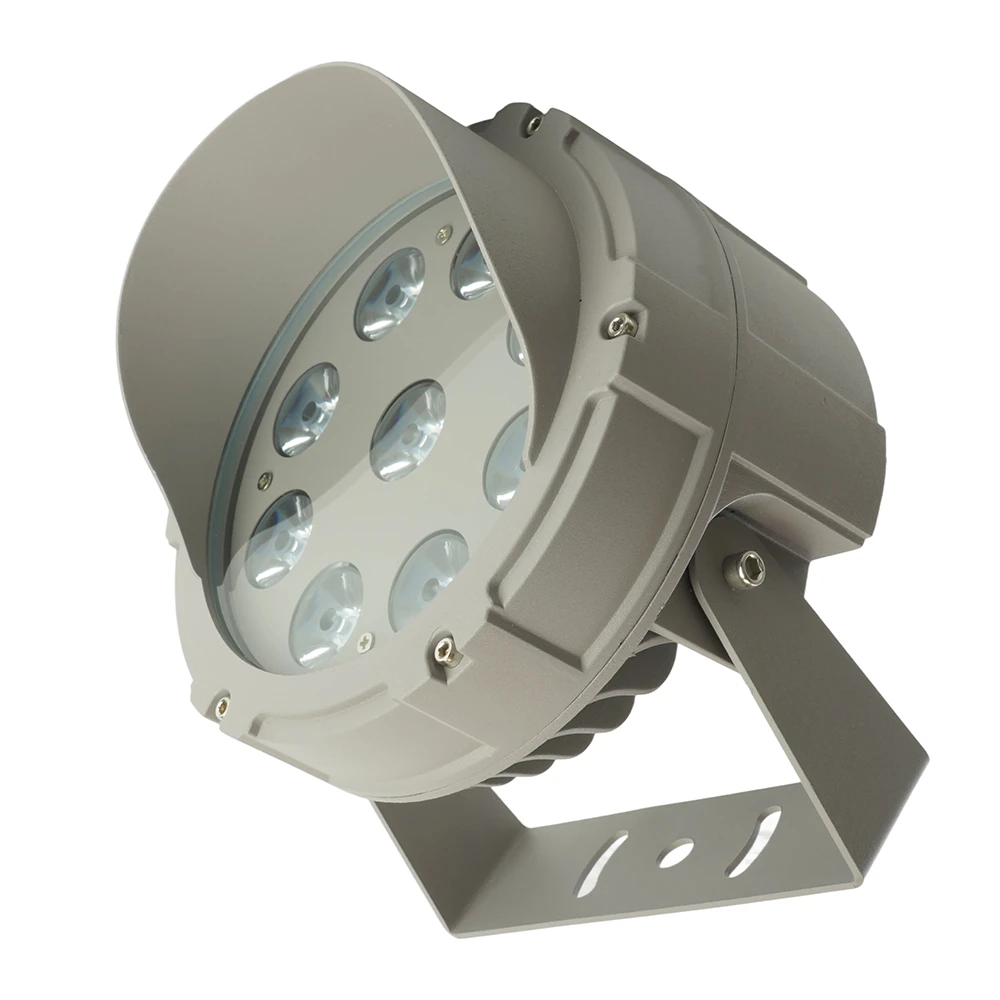 Светодиодный светильник ландшафтно-архитектурный Feron LL-701 85-265V 12W красный IP65 51788 9