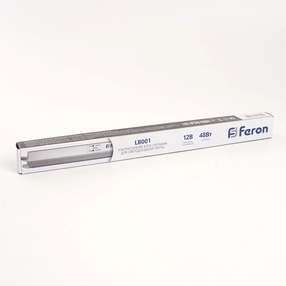 Трансформатор электронный для светодиодной ленты 48W 12V (драйвер), LB001 FERON 41344 4