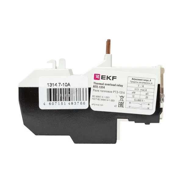 Реле тепловое РТЭ-1314 7-10А EKF rel-1314-7-10 2