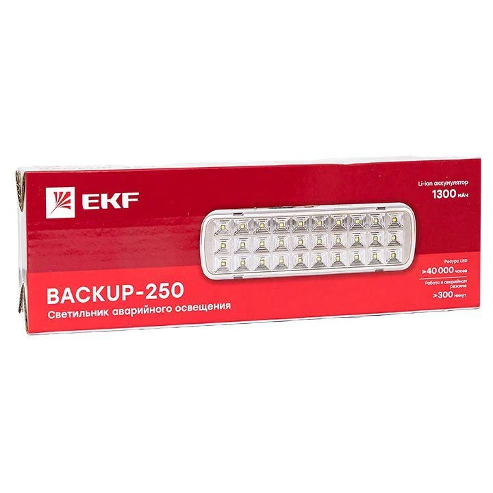 Светильник аварийного освещения BACKUP-250 LED PROxima EKF dpa-102 8