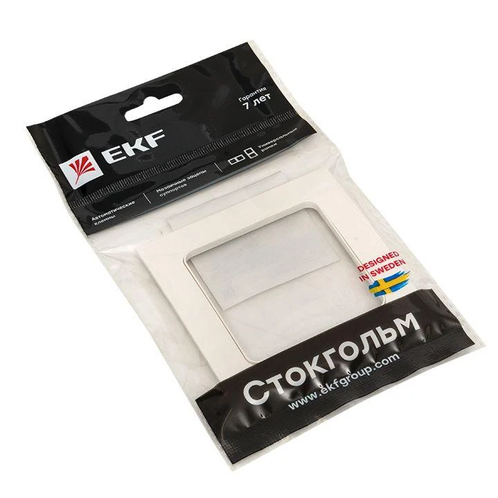Рамка 1-м Стокгольм бел. PROxima EKF EXM-G-302-10 2