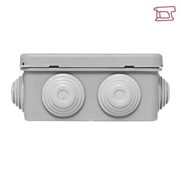 Коробка распределительная КМР-030-031 85х85х40 IP55 с крышкой для прямого монтажа 8 мембранных вводов сер. EKF plc-kmr-030-031 4