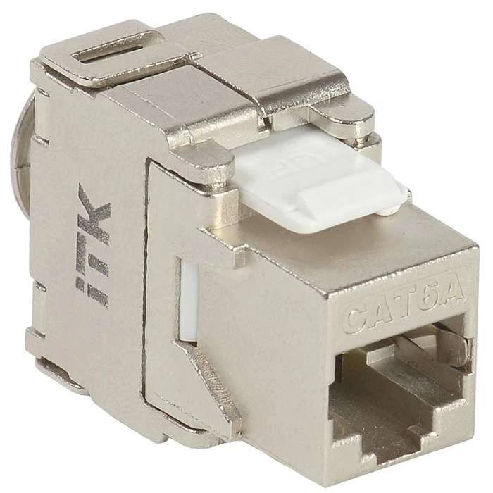 Модуль Keystone Jack кат. 6A FTP IDC Dual верт. заделка ITK CS1-1C6AF-D2 1