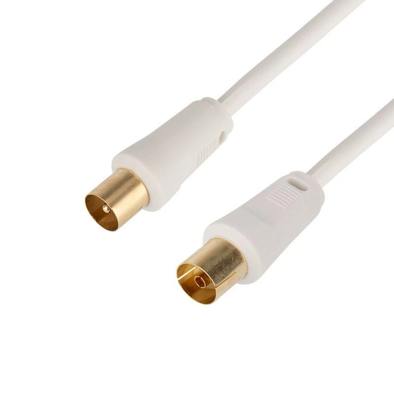 Шнур TV Plug - TV Jack 3м бел. Rexant 18-0004 1