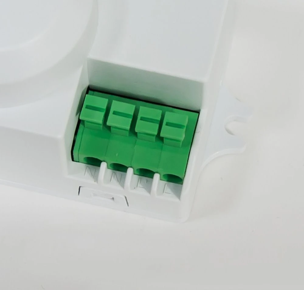 Микроволновый датчик движения 5.8GHz 230V 1200W 8m 360° белый, SEN40 22069 1