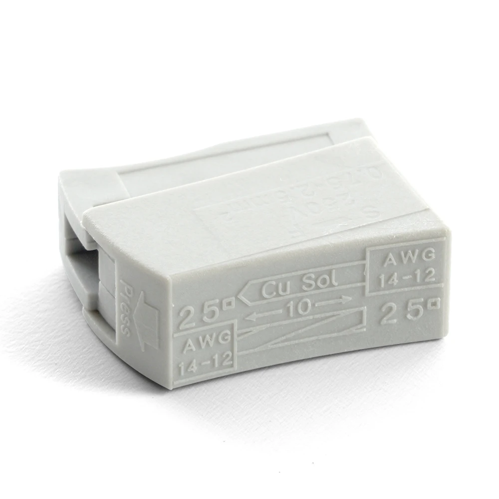 Клемма для светильников, двусторонняя STEKKER, LD224-101 32387 3