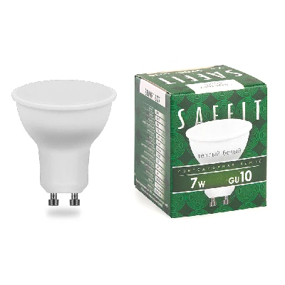 Лампа светодиодная SAFFIT SBMR1607 MR16 GU10 7W 230V 2700K 55145