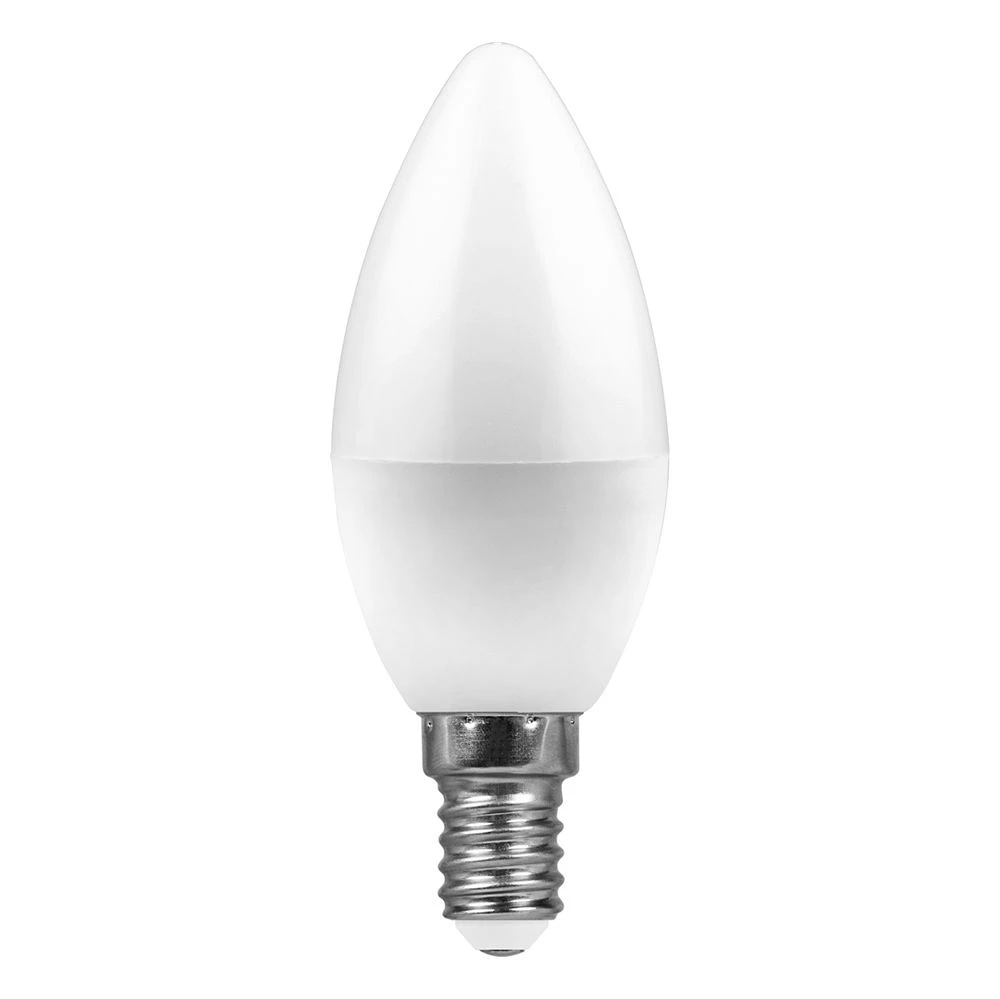 Лампа светодиодная Feron LB-97 Свеча E14 7W 175-265V 6400K 25477 1