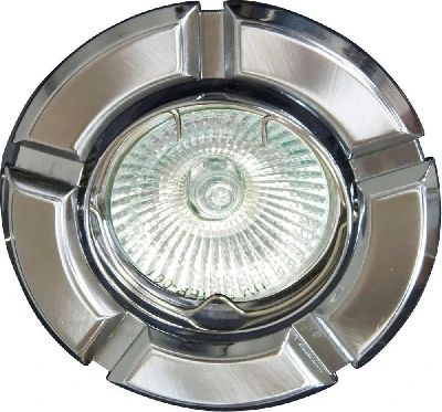 Светильник встраиваемый Feron 098T-MR16 потолочный MR16 G5.3 титан-хром 17641