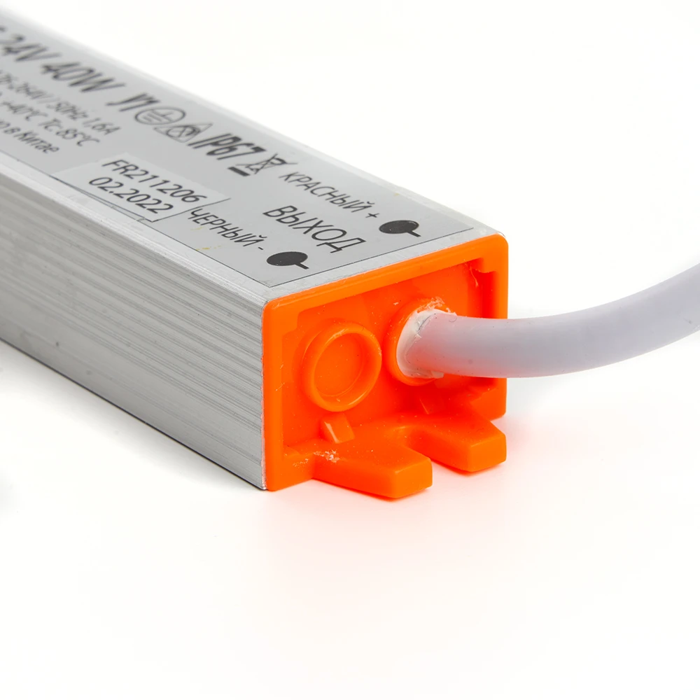 Трансформатор электронный для светодиодной ленты 40W 24V (драйвер), LB007 48055 2