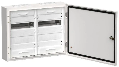 Корпус ЩРн-48 (2х24) TITAN 5 460х570х140 IP54 одна дверь метал. бел. IEK TI5-50-N-2X024-54