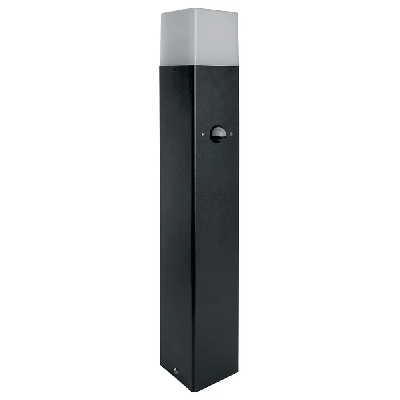 Светильник садово-парковый с датчиком освещенности/движения Feron DH0207, столб , E27 230V, черный 11683