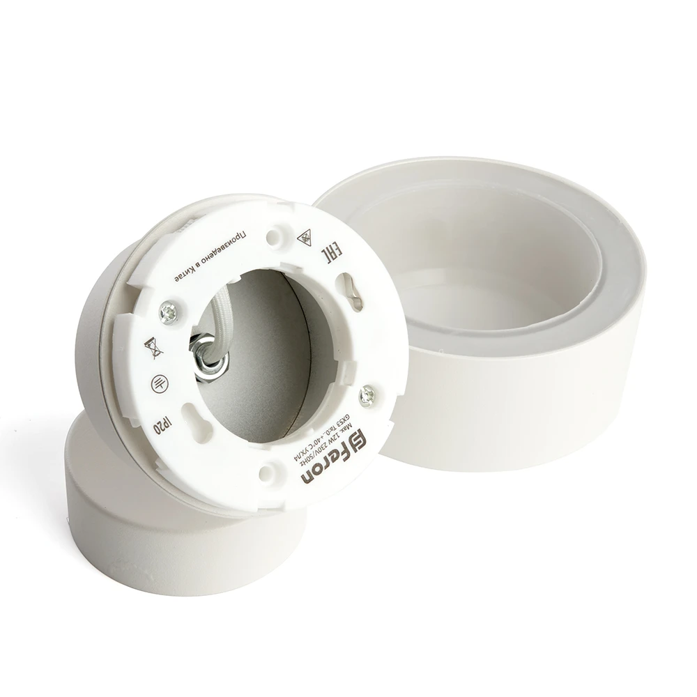 Светильник HL3670 AURA 12W, 230V, GX53, белый 48413 4