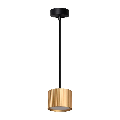 Светильник потолочный Feron Barrel HL4588 ARIA  levitation 12W, 230V, GX53, золото + черный, на подвесе 1,7 м 51681