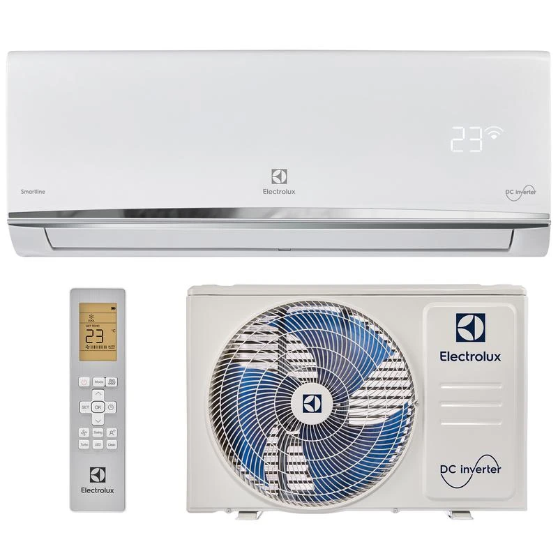 Сплит-система инверторного типа Smartline DC EACS/I-09HSM/N8_V2 комплект Electrolux НС-1683656 8