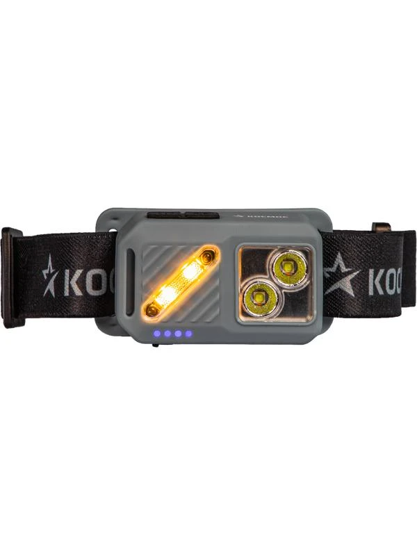 Фонарь налобный 2х2Вт XPG 3х1Вт SMD/Li-po1200мА.ч ABS пластик магниты и крюк КОСМОС KOC850Lit 6