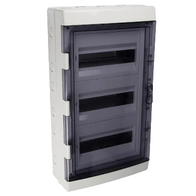 Бокс модульный накладной PDB/W 4036 GR (ЩРН-ПГ-36) IP65 пластик. Pro JazzWay 5072169
