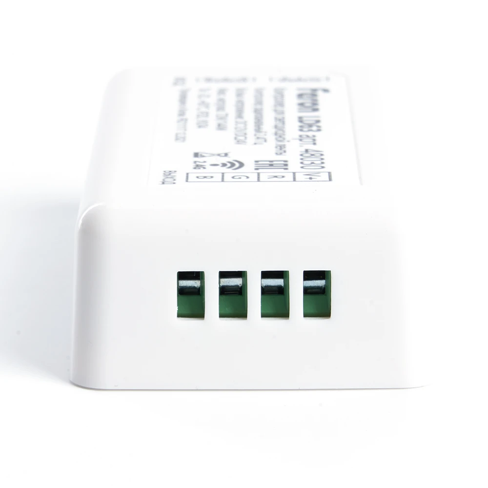 Контроллер RGB для светодиодной ленты с П/У белый, 12-24V, LD63 48030 1