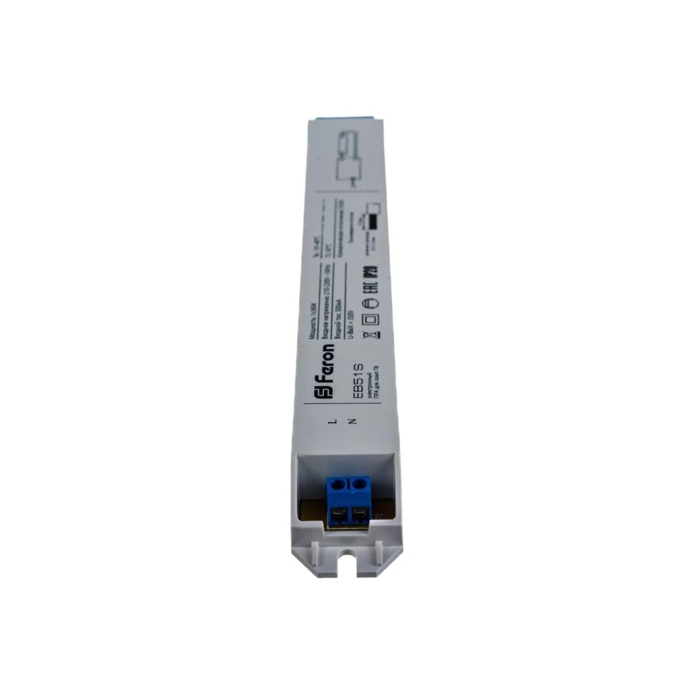Аппарат пускорегулирующий электронный (балласт), 1*36W T8/G13 230V, EB51S 21521 7