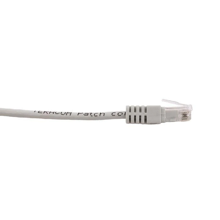Патч-корд кат.5E UTP неэкранир. PVC 1Гбит/с 5м сер. TERACOM EKF TRC-5EUTP-PVC-5M-GY 2