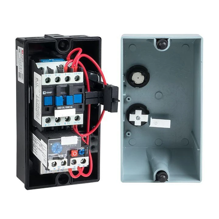 Пускатель КМЭ 9А 230В с РТЭ Ir-7-10А IP65 в корп. PROxima EKF ctrp-r-9-220v 4