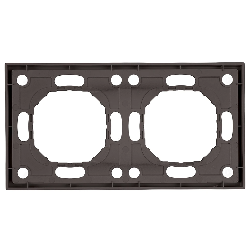 Рамка STEKKER, PFR00-5002-09 2-местная, серия Эмили, антрацит, soft touch 49937 3