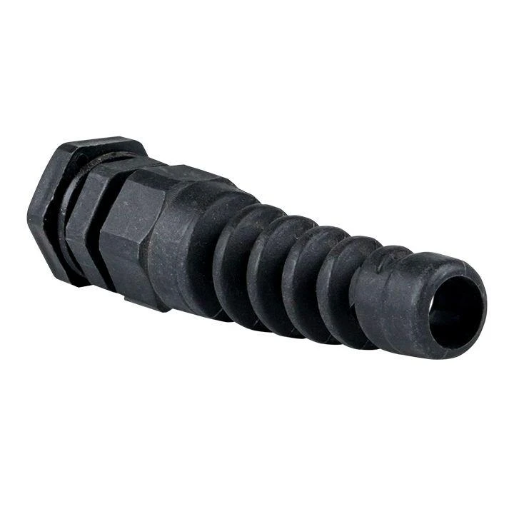 Сальник PG9 d4-8мм (d отверст. 15мм) IP54 с гибким отводом EKF plc-pg-9-g 1