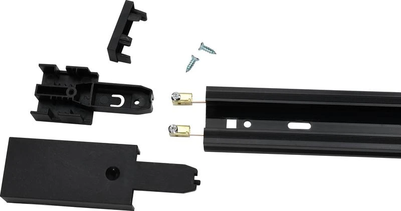 Шинопровод PTR P 2M-BL черн. (пластик) 2м Pro JazzWay 5052031 3