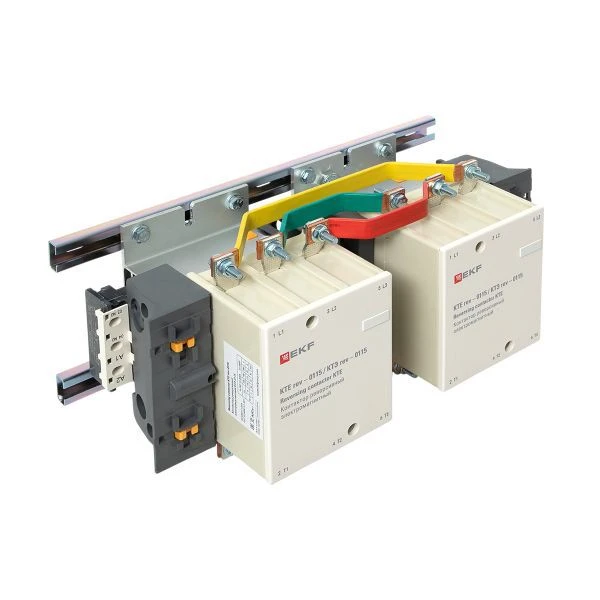 Контактор реверсивный КТЭ-1 115А кат. 230В AC 2НО EKF ctr-b-r-115 6