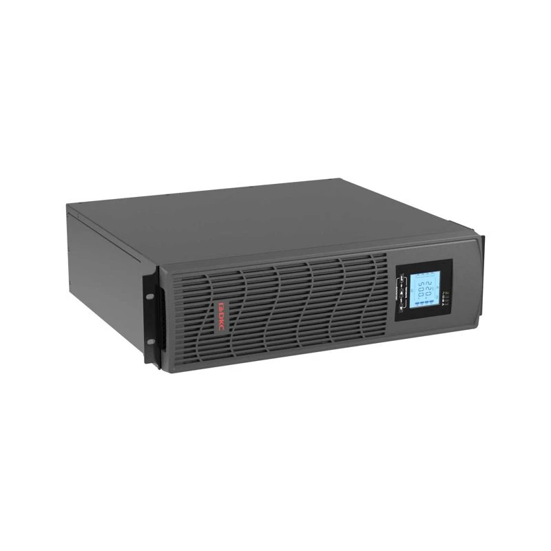 Источник бесперебойного питания линейно-интерактивный Info Rackmount Pro 1500ВА/1200Вт 1/1 USB RJ45 6xIEC C13 Rack 3U SNMP/AS400 slot 2х9А.ч DKC INFORPRO1500IN 1