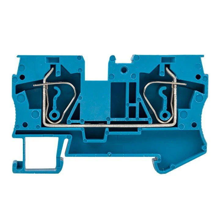 Колодка клеммная ST-4 41А пружинная син. EKF plc-jxb-st-4-blue 4