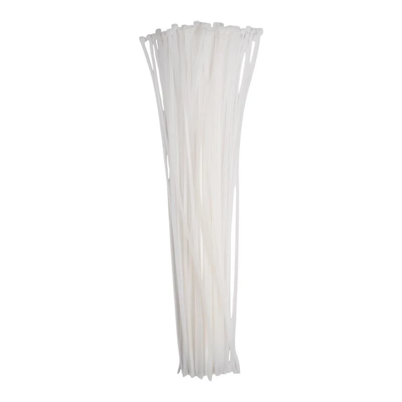 Хомут кабельный PCT 4.8х450-100WH 4.8х450 PA6.6 бел.(уп.100шт) JazzWay 5054127 4