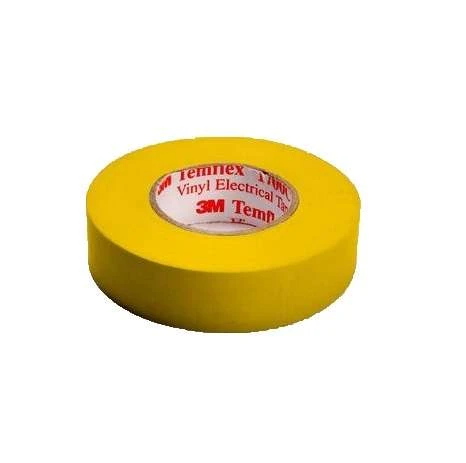 Изолента ПВХ 15мм Temflex 1300 желт. (рул.10м) 3М 7100081320 1